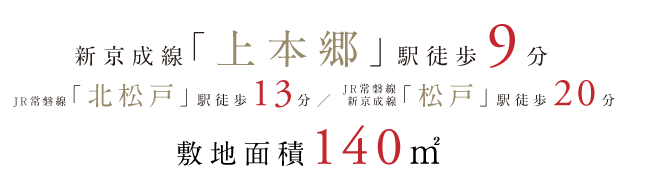 リラ松戸-庭宅の景-