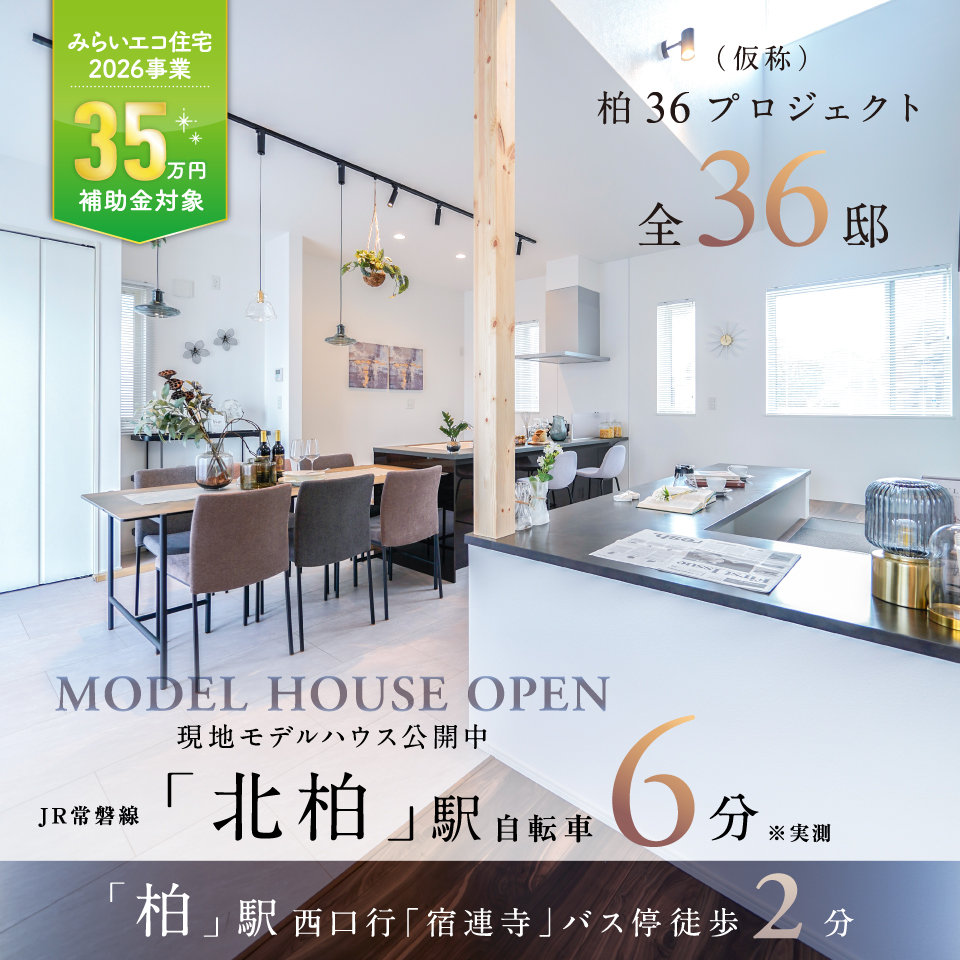 【予告広告】(仮称)柏36プロジェクト